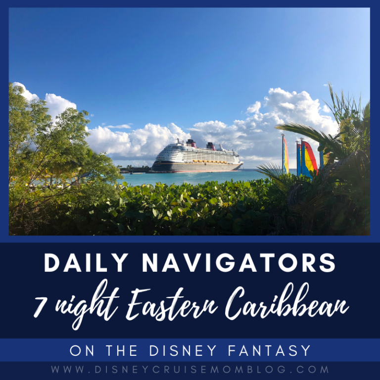 Disney Fantasy Eastern Caribbean Navigators Very Merrytime • Disney