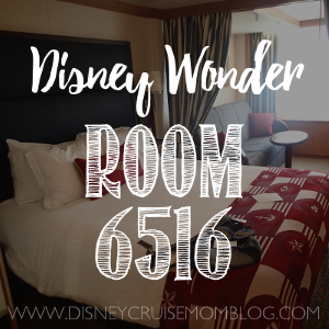 Disney Wonder 9A Oceanview room 6516