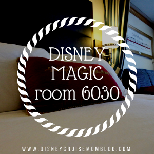 Disney Magic verandah room 6030