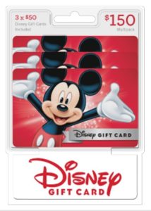 discounted Disney gift cards