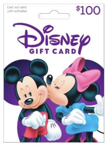 discounted Disney gift cards